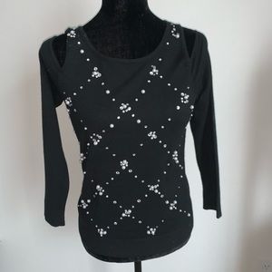 Black 7th Avenue New York &Company Sweater